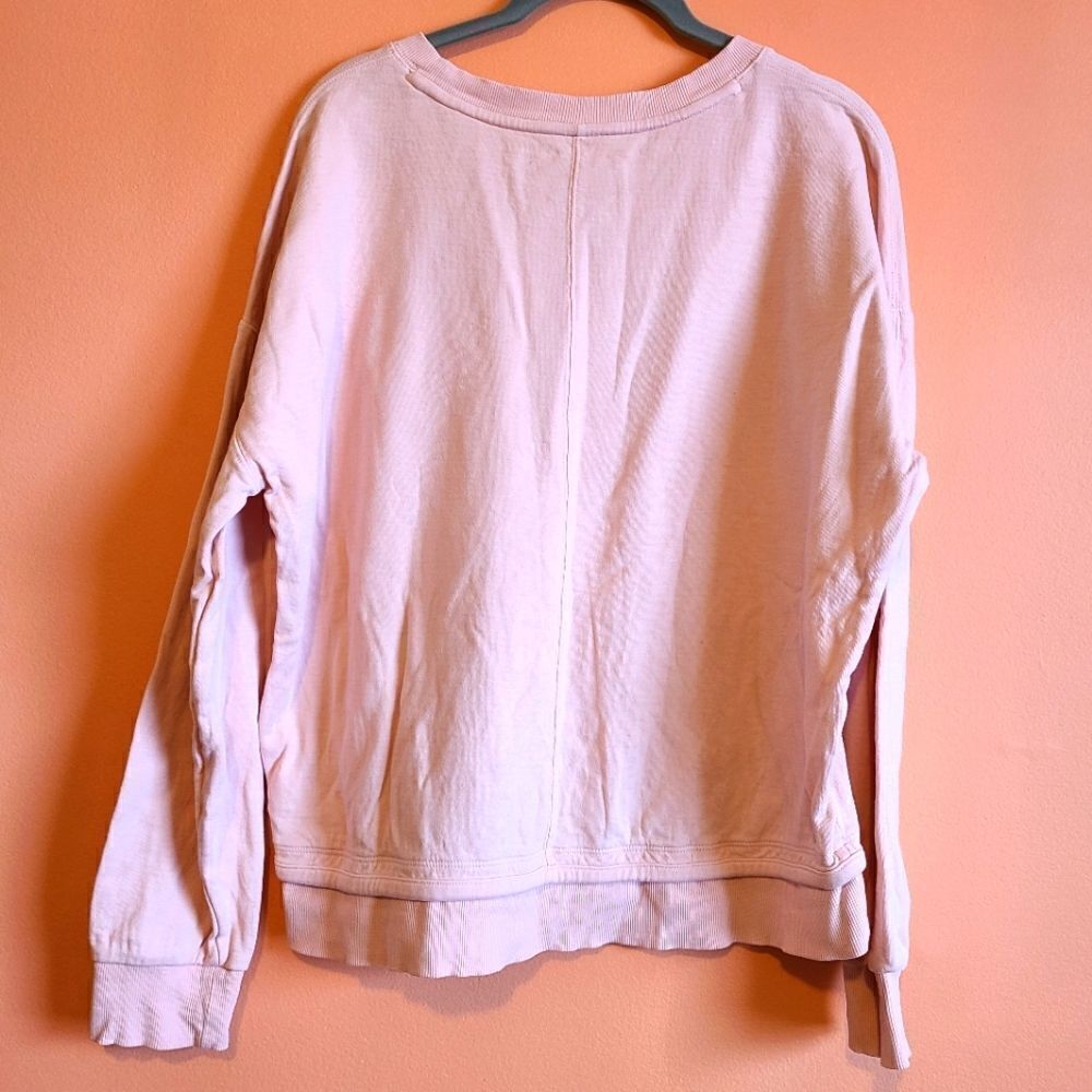 Athleta Orchid Pink Sundown Sweatshirt II S - Picture 4 of 11
